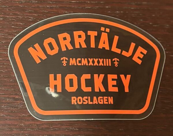 Norrtälje Hockey Roslagen dekal - 10cm
